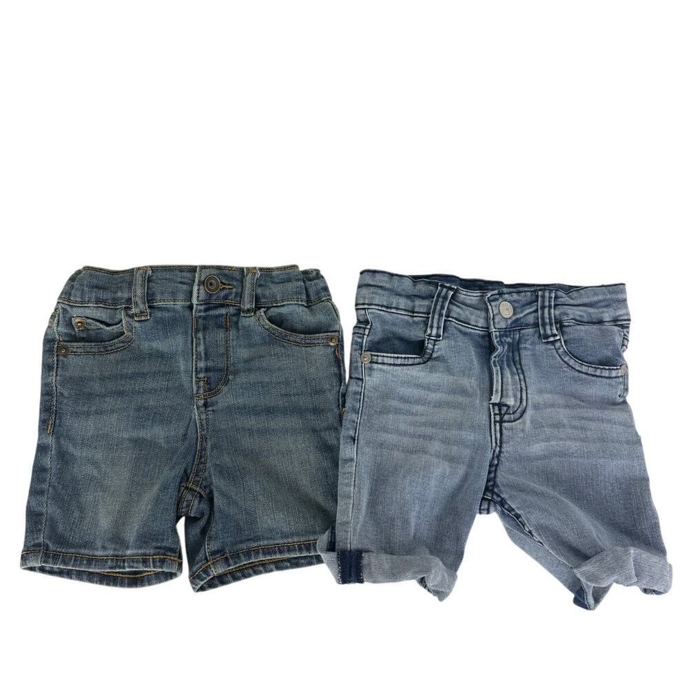 Toddler The Children's Place 7 For All Mankind 2-Piece Jean Shorts Bundle 2T